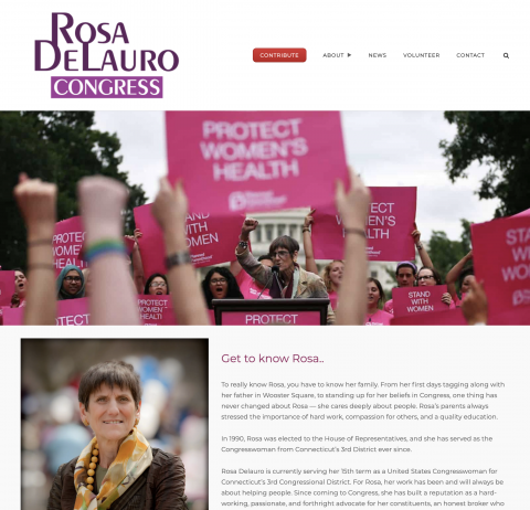 Rosa DeLauro — Home