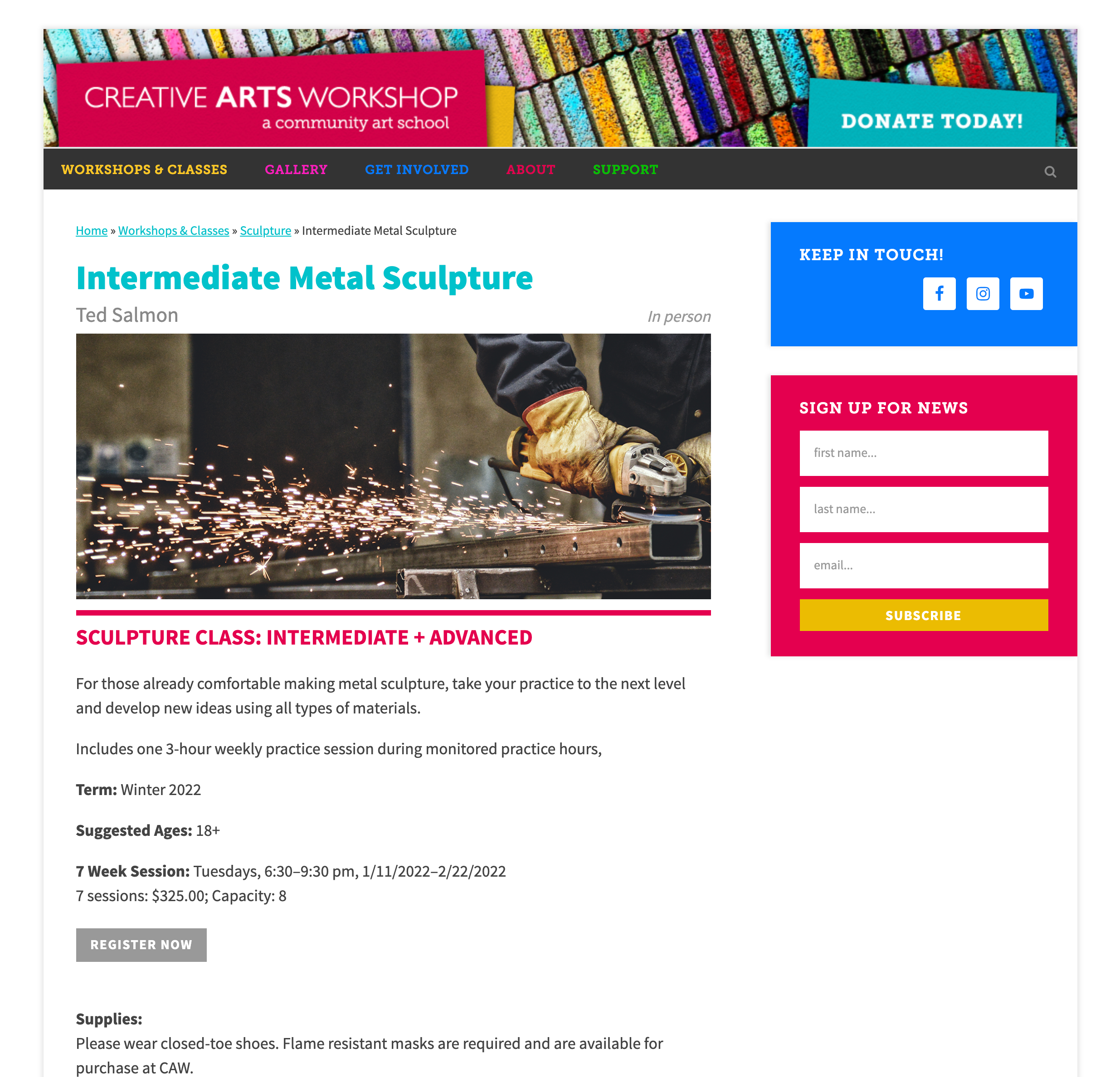 CAW Single Course